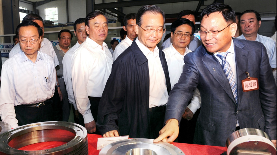 2010年6月25日，溫家寶同志蒞臨考察